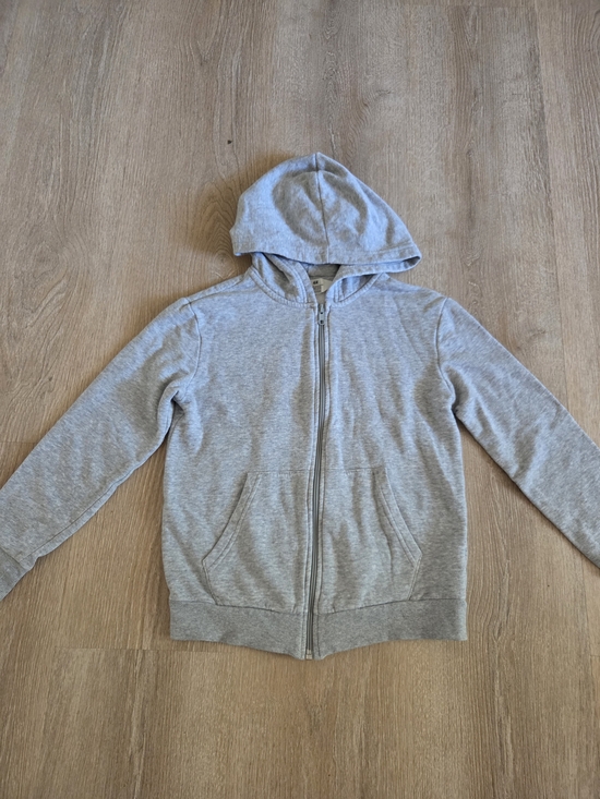 H&M Other - H&M Light Gray Hooded Zip Sweatshirt